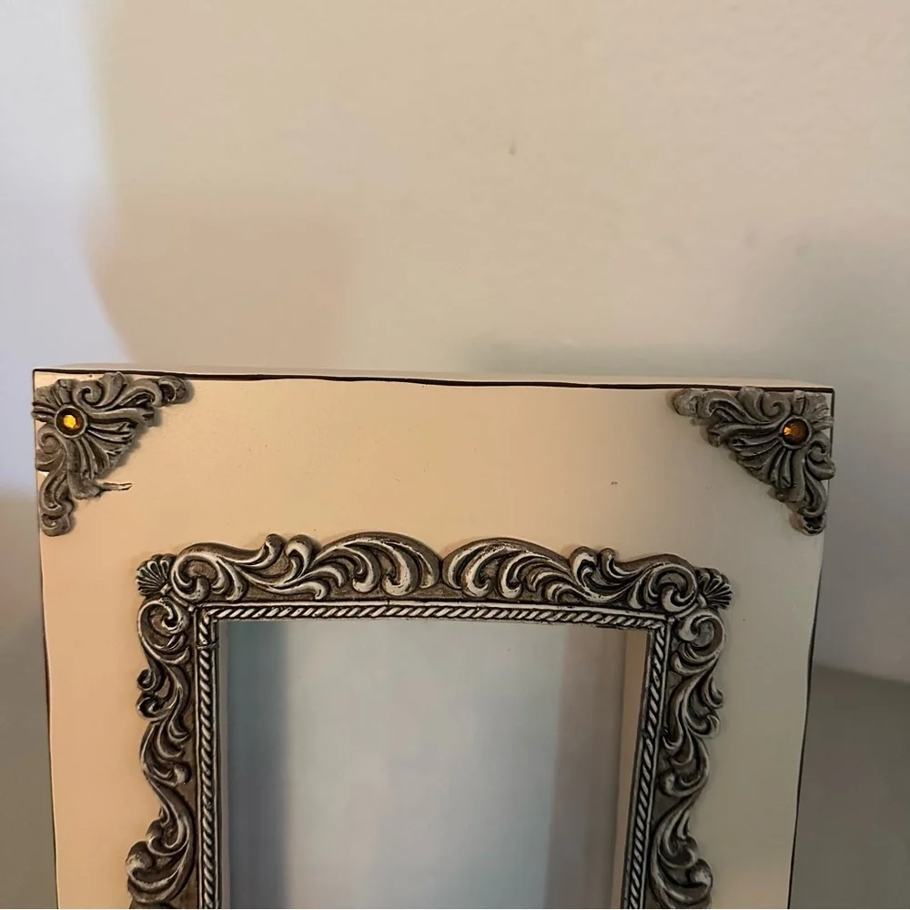 Picture Frame Nice Decorated Cream Color